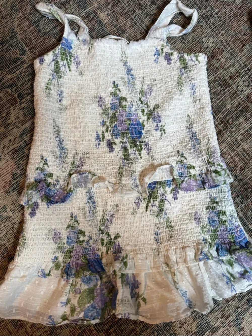 LoveShackFancy dress green